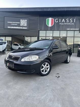 TOYOTA COROLLA 1.6 XLI 16V GASOLINA 4P MANUAL TOYOTA COROLLA 1.6 XLI 16V GASOLINA 4P MANUAL
